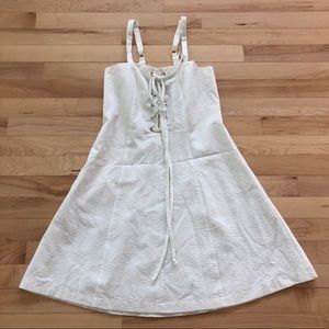 STAUD X Solid and Striped The Catalina Dress